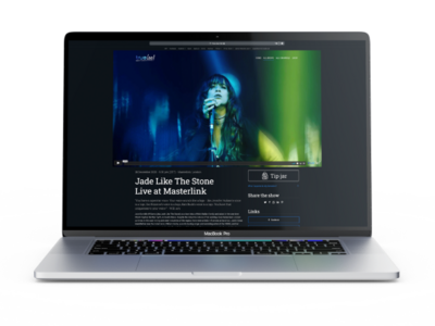 Eines der ersten live gestreamten Konzerte auf true-live! © True GmbH