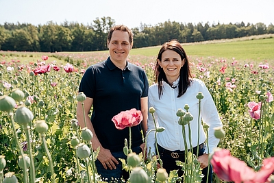 Die Geschwister Stefan und Karin Schneiderbauer