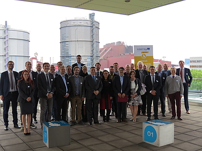 Die Mechatronik-Netzwerke aus zehn Ländern trafen sich in Linz. Foto: Business Upper Austria