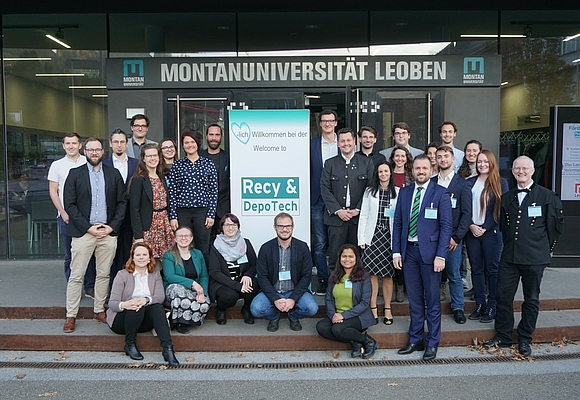 Organisationsteam Recy & DepoTech ©Lehrstuhl für Abfallverwertungstechnik und Abfallwirtschaft, Montanuniversität Leoben